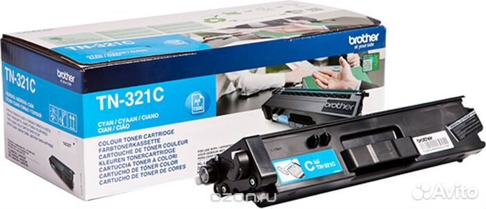 Картридж Brother TN-321C / HP CB541A оригинал