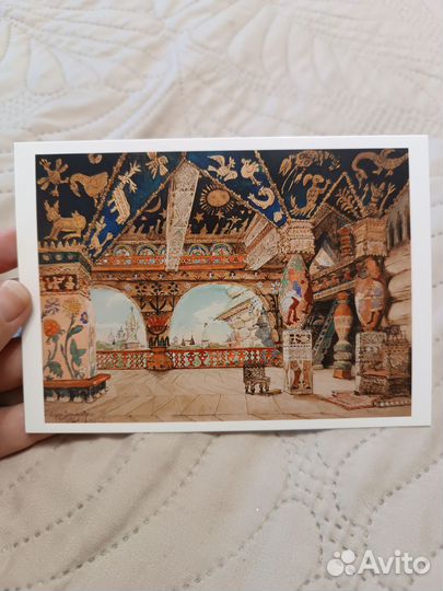 Открытки художник Виктор Васнецов