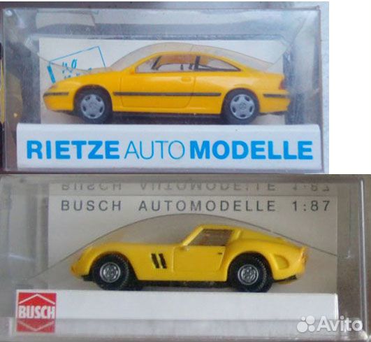 Легковые автомобили 1/87 - Самые разные