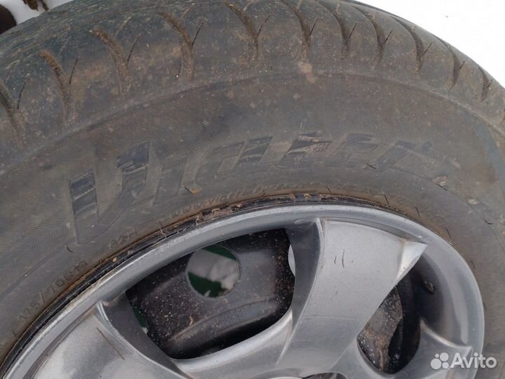 Колеса комплект летние р13 от хендай акцент