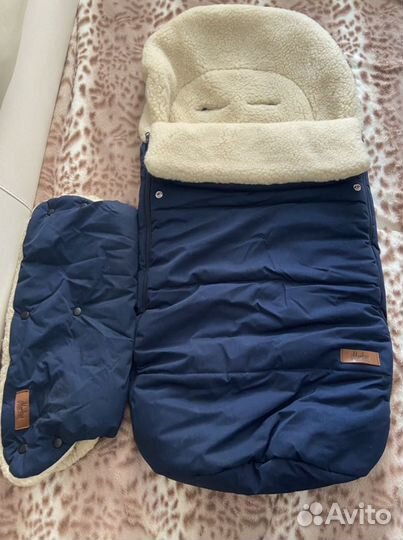 Зимний конверт в коляску