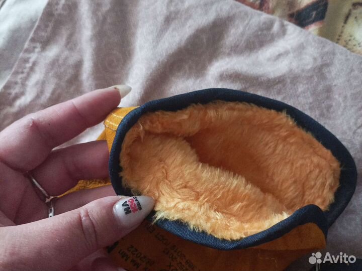 Перчатки мужские на меху