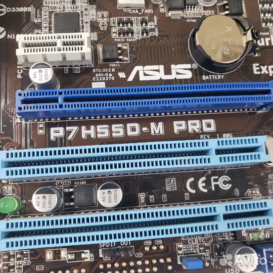 Материнская плата 1156 Asus