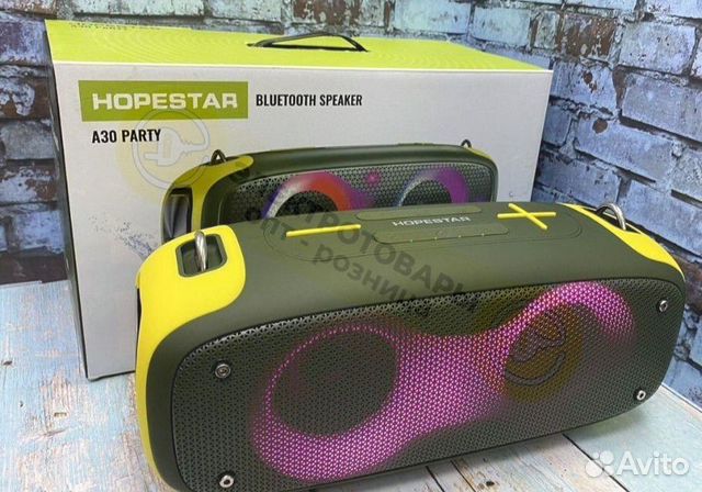 JBL xtreme слабее hopestar A30 party 100 ватт