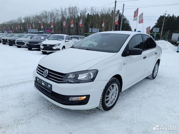 Volkswagen Polo 1.6 МТ, 2017, 123 600 км