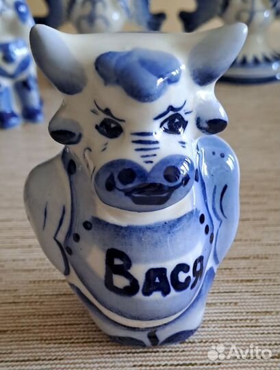 Фигурки Гжель