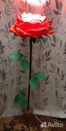 Ростовые цветы светильники