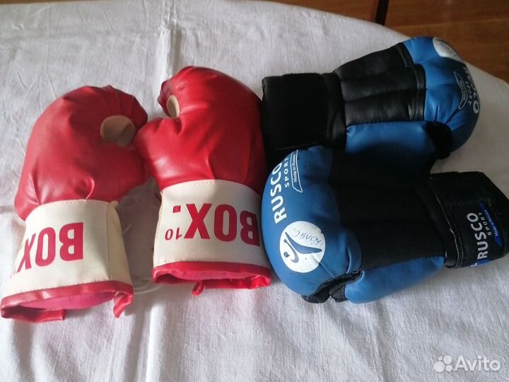 Боксерские перчатки детские 10 oz, 7 лет