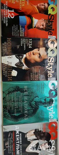 Коллекция журналов gq style