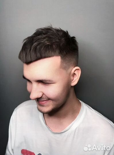 Мужская стрижка у барбера