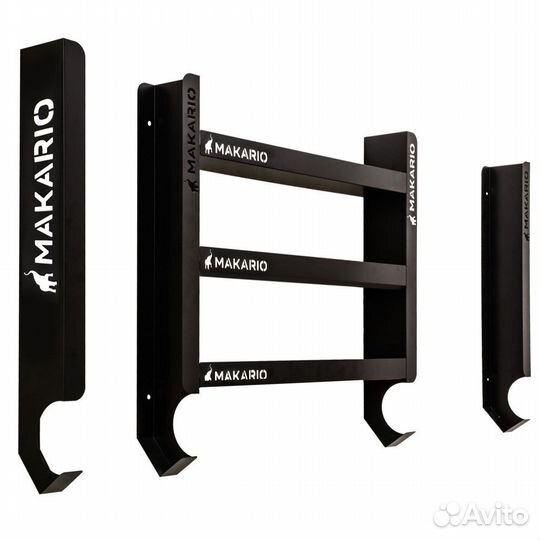 Держатель настенный для15 цилиндров и 30 йога бло