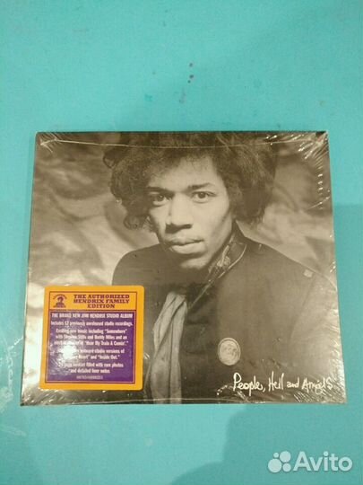 CD. Jimi Hendrix. People, Hell & Angels