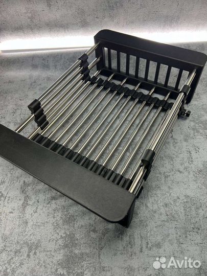 Коландер чёрный для кухонной мойки