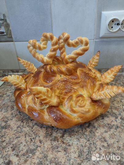 Свадебный каравай, шишки,пышки