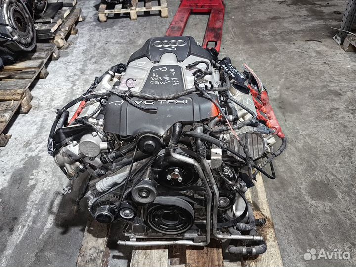 CGW двигатель проверенный 3л 300лс для Audi A6