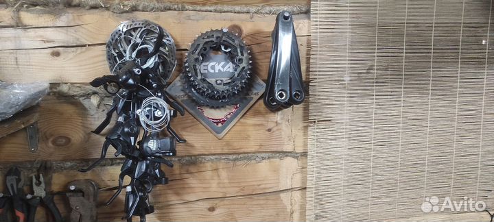 Запчасти на велосипеды новые и б/у