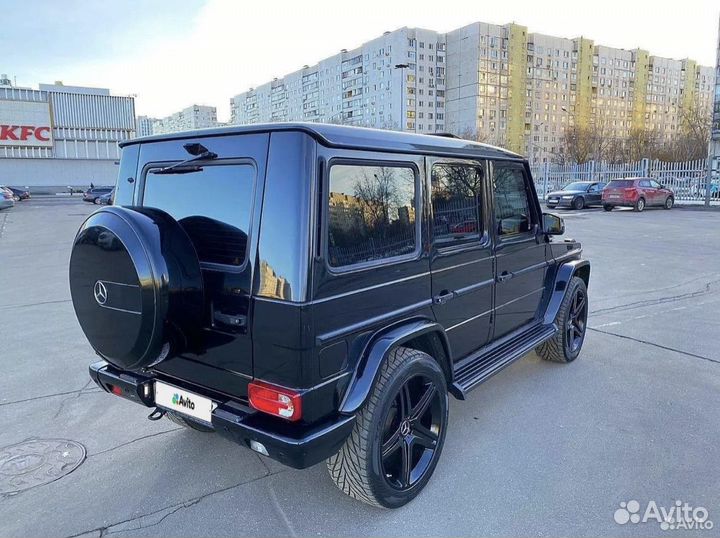 Кованые диски r22 на G Class w463