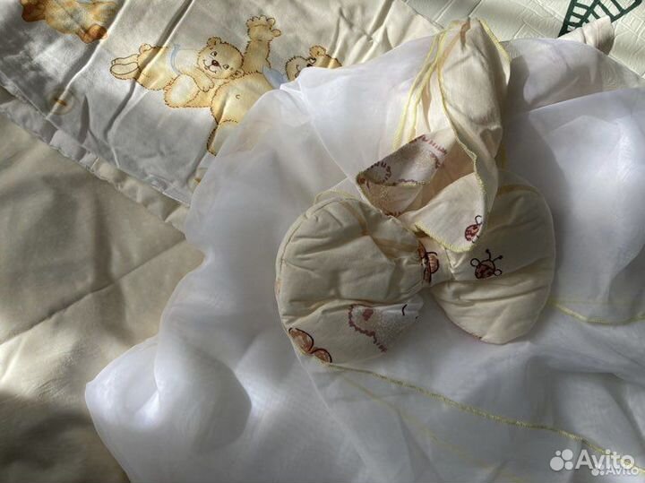 Немецкий балдахин в кроватку + бортик бесплатно