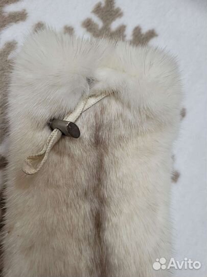 Чехол мех д/телефона норка новогодний д/часов