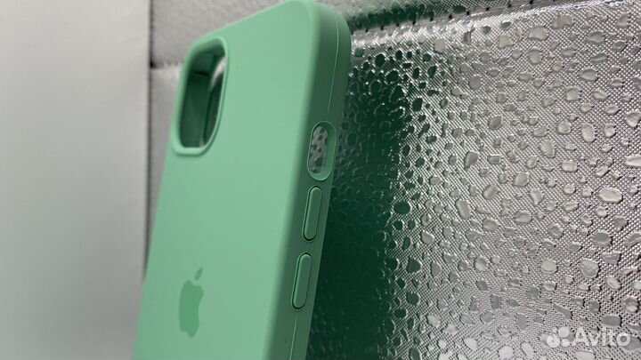Чехол на iPhone 13 Silicon Case Spearmint