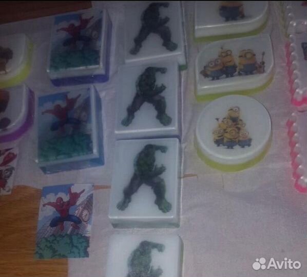 Мыло ручной работы Мультгерои