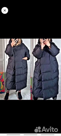 Пуховик женский большой размер