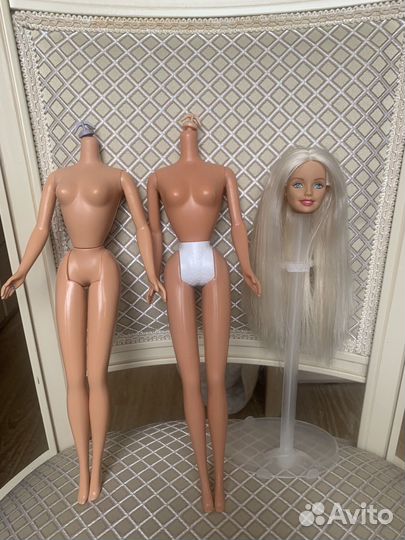Тело, голова для барби