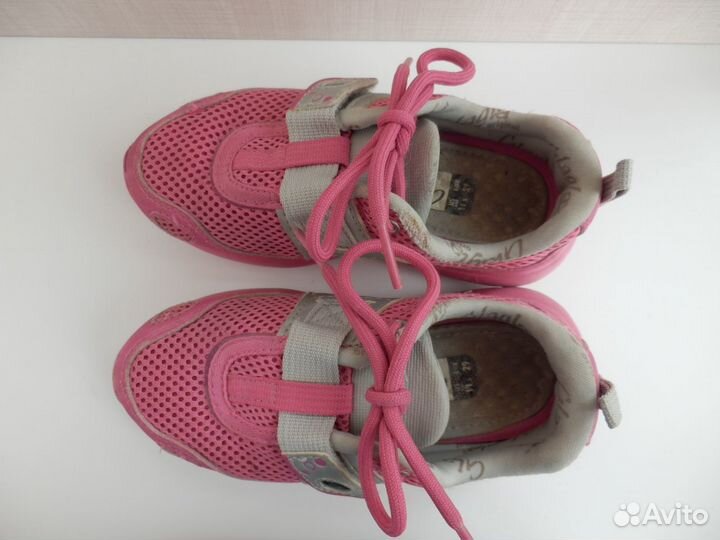 Детские кроссовки для девочки, размер 29
