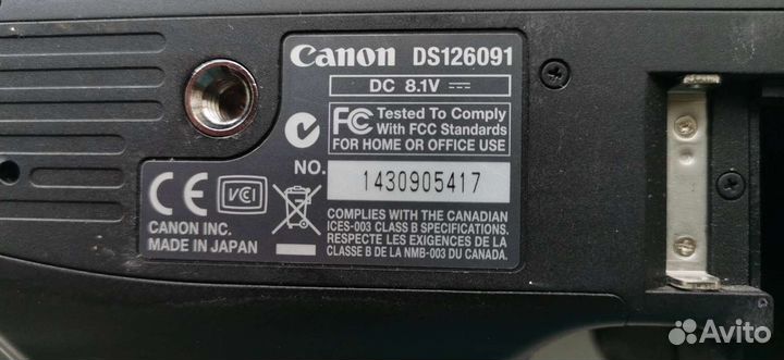 Зеркальный фотоаппарат Canon eos 5D