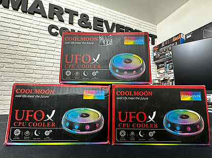 Кулер для процессора Coolmoon ufox RGB