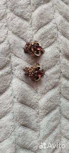 Винтажные клипсы СССР