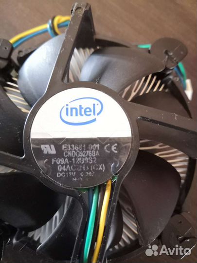 Процессор Intel Core 2 Duo E6300 с кулером