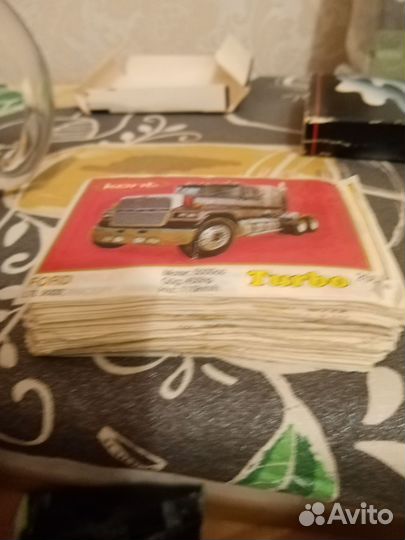 Вкладыши от жвачки турбо