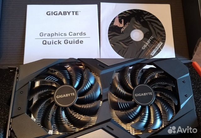 Видеокарта gigabyte GeForce GTX 1660 Ti OC