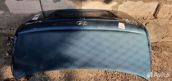 Крышка багажника хундай элантра
