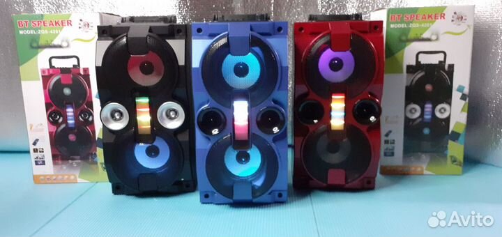 Портативная колонка Speaker Корпус Мдф Блютуз