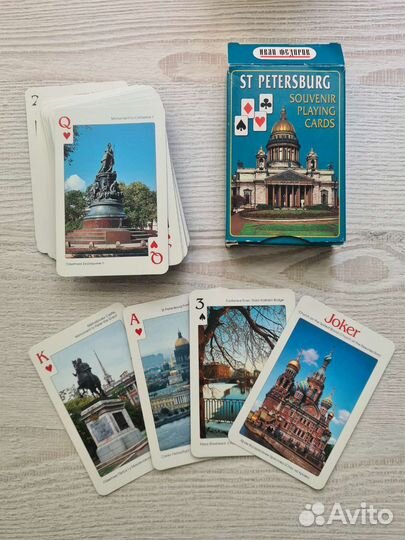 Игральные карты 2 колоды новые