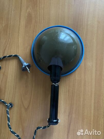 Синяя лампа для прогревания