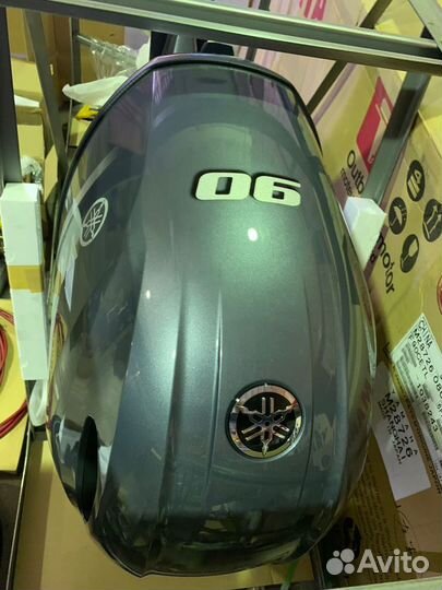 Новый лодочный мотор Yamaha f 90 cetl