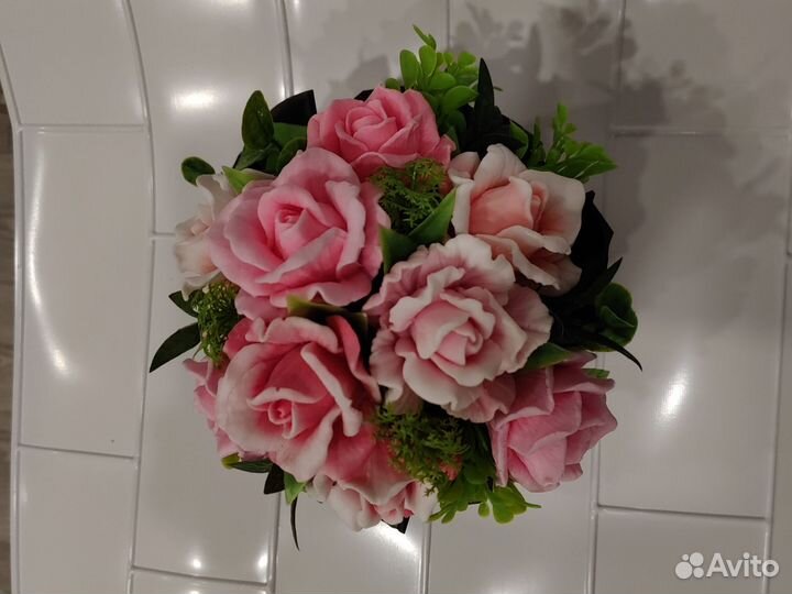 Букет из мыла