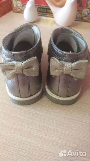 Ботинки демисезонные для девочки 28 размер