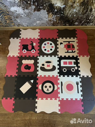 Развивающий коврик-пазл