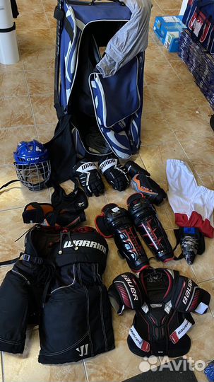 Форма хоккеная б/у на подростка 145-160 см