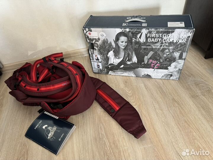 Переноска кенгуру cybex first go