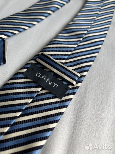 Шёлковый галстук в полоску Gant
