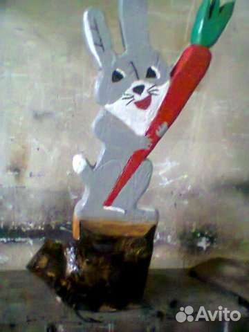 Фигуры садовые из дерева