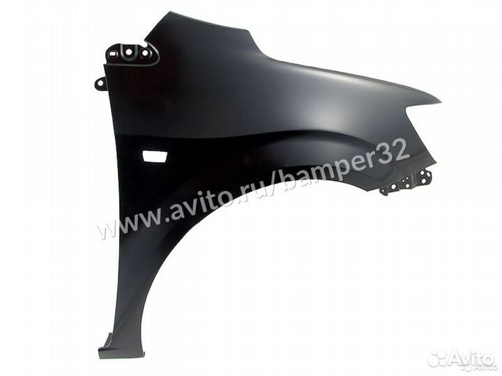 Крыло Авео правое Т-300 неокрашенное