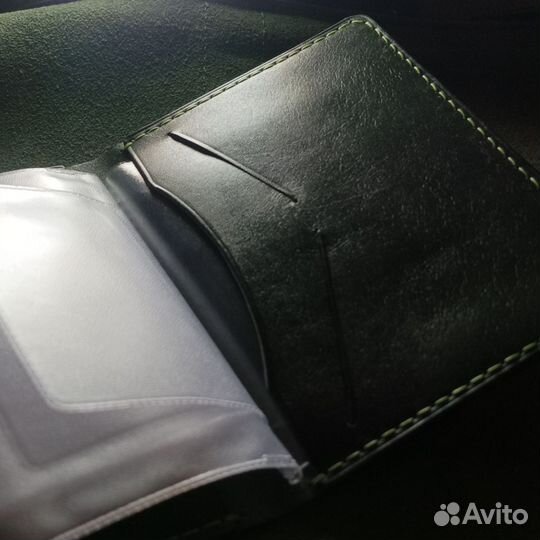 Обложка для документов из натуральной кожи