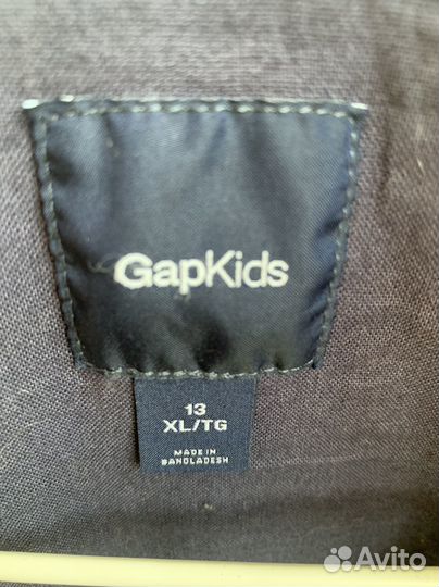 Куртка удлиненная хлопок Gap kids 12 лет