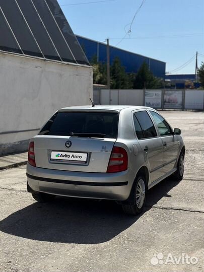 Skoda Fabia 1.4 МТ, 2002, 197 500 км